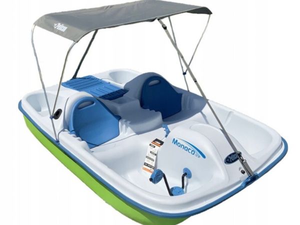 Pedal boat with canopy
