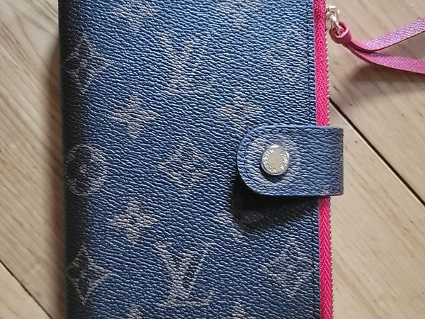 Louis Vuitton Monogram Bifold Wallet Fuschia Trim