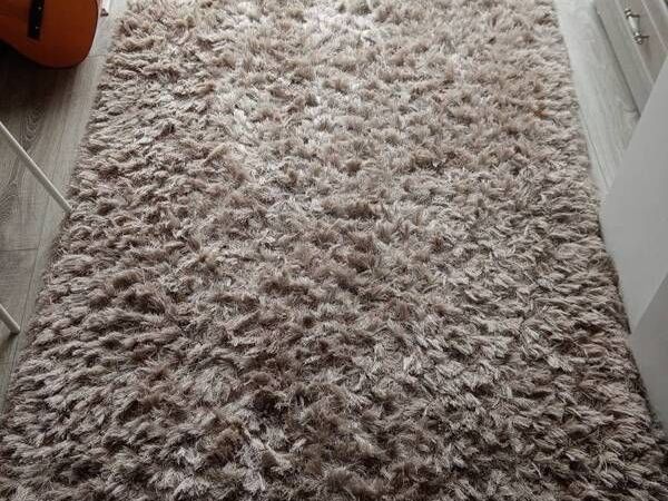shaggy rug