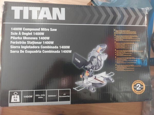 Titan 1400W Compound Mitre Saw