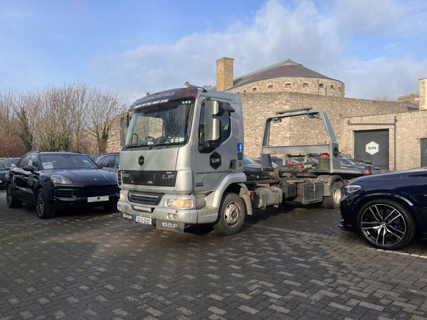 2002 DAF LF 7.5 T TILT AND SLIDE RECOVERY TRUCK