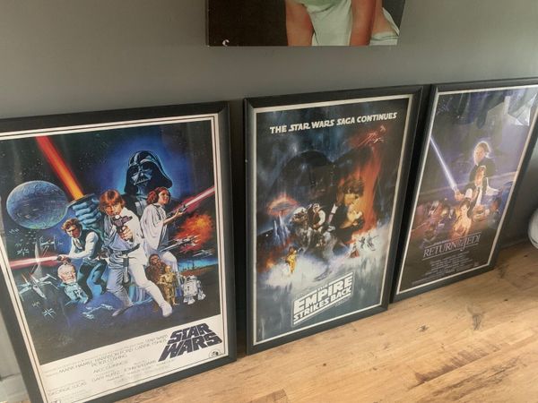 Star Wars trilogy full size poster set