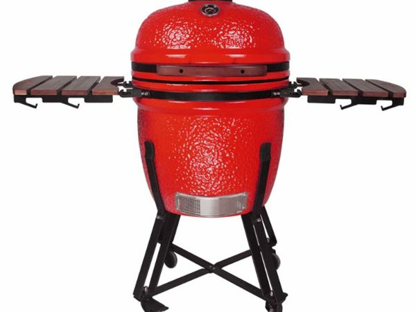 Kamado 21” Red Charcoal Grill
