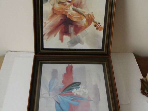 Two Prints by Dia Aziz Dia, Saudi Artist