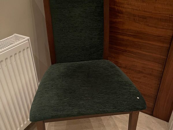 Beautiful Dark Green Modern Dining Chair - Deliver