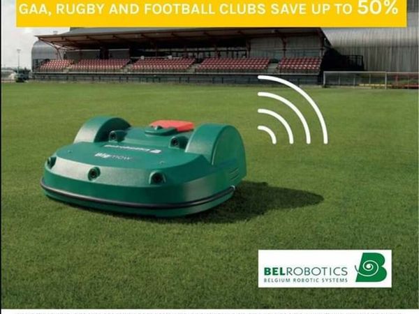 Robotic mowers for Sports Clubs