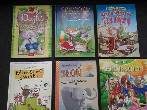 Polish kids books / ksiazki dla dzieci od 4 latek