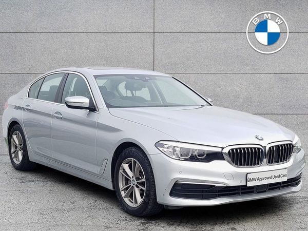 BMW 5-Series Saloon, Diesel, 2019, Silver