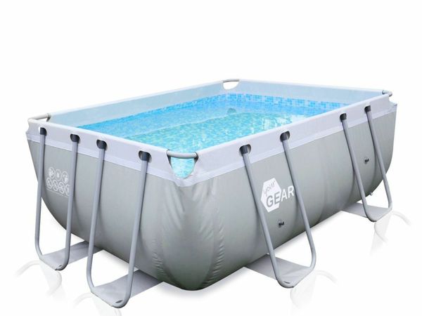 Family Pool 3x2x1m Steel frame pool Garden Swimmin