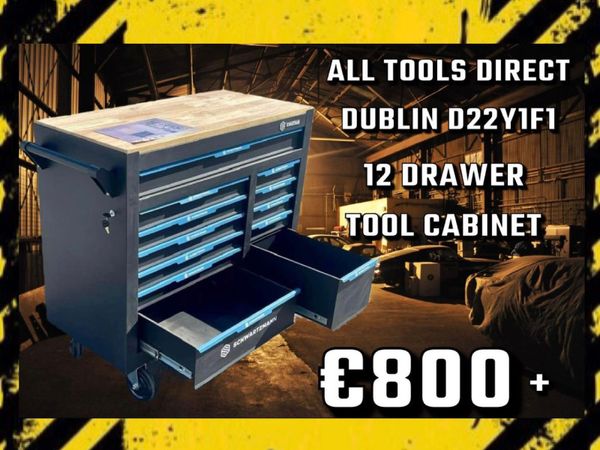 Extra wide tool box chest storage unit