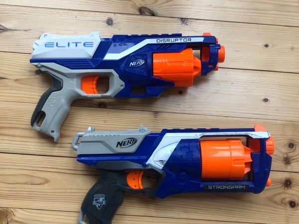 Nerf Disruptor and Nerf Strongarm