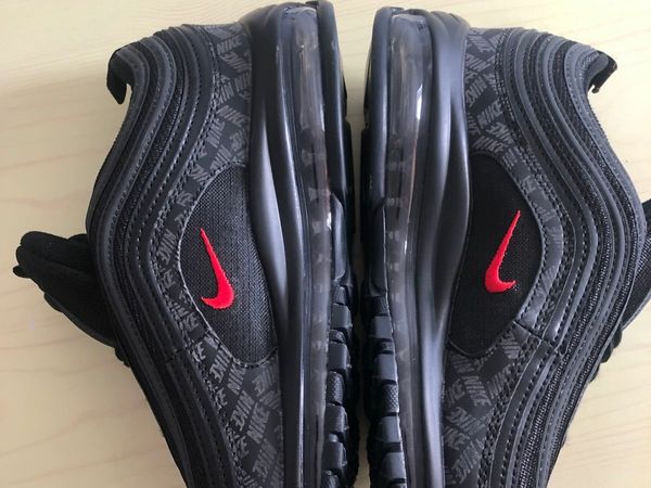Nike Air Max 97 Black With Red Tick