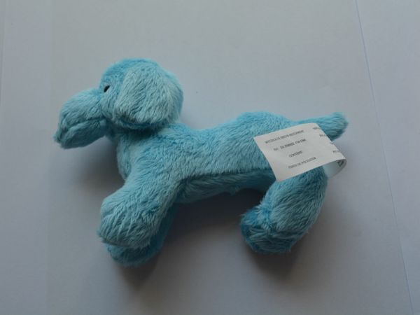 Battat Blue Puppy Dog Plush Stuffed Animal used Pl