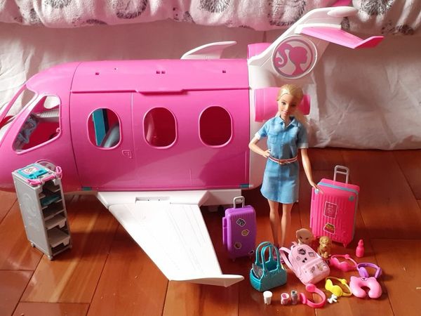 Barbie Dream Plane and accessories