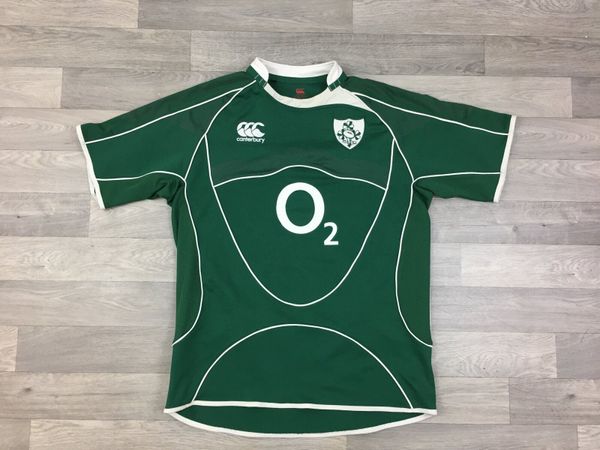 Vintage 2007 Canterbury Ireland Rugby Jersey Shirt