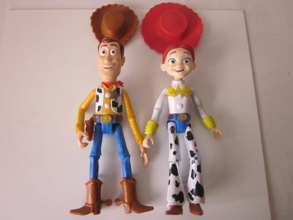 Disney Pixar Toy  Woody & Jessie Talking Dolls