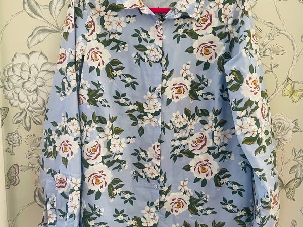 Floral shirt 14 cotton