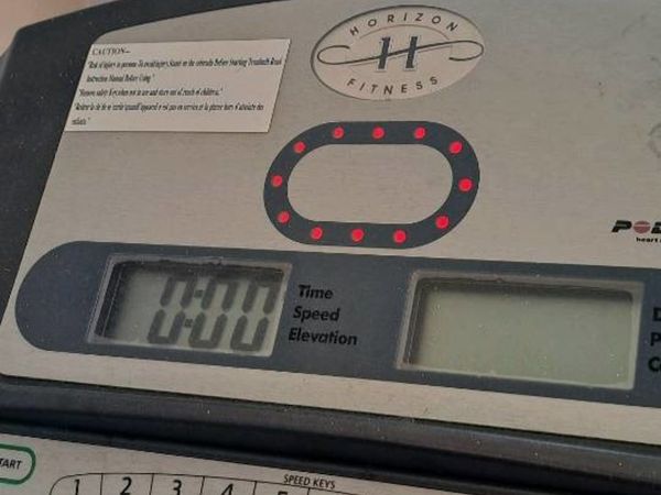 Horizan fitness treadmill