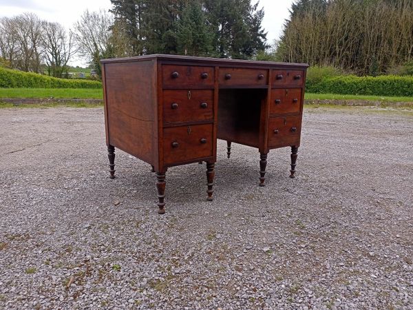 1800s twin sided writing desk