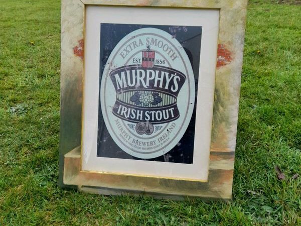 Murphys Tin Sign Framed