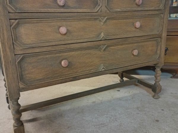 French oak chest drawers