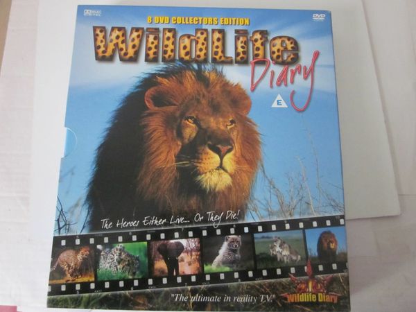 Wildlife Diary 8 DVD Collectors Edition New
