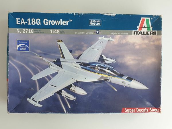 Italeri Boeing EA 18G Growler model kit