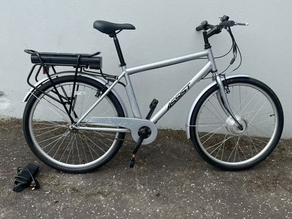 Mans electric bike as new