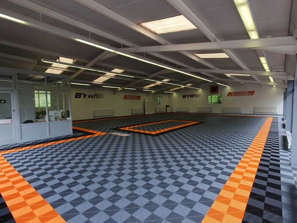 Tuff Tile Flooring Tiles for Garages Showroom Shed