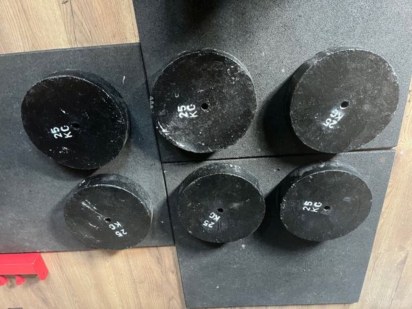 150KG OF CHEAP WEIGHTLIFTING PLATES