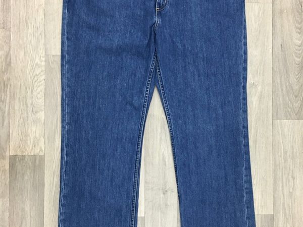 Lee Brooklyn Regular Straight Fit Jeans Mens 38x32