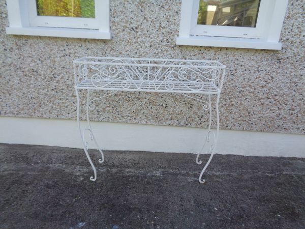 Vintage Wrought Iron Plant Stand for Sale