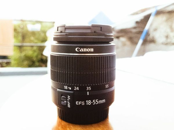 Canon EF-S 18-55mm kit lens