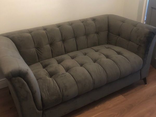Beautiful As New grey sofa ( Harvey Norman )