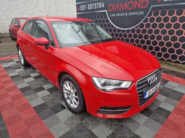 Audi A3 Hatchback, Diesel, 2015, Red