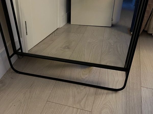 Rectangle wall black metal mirror New for sale