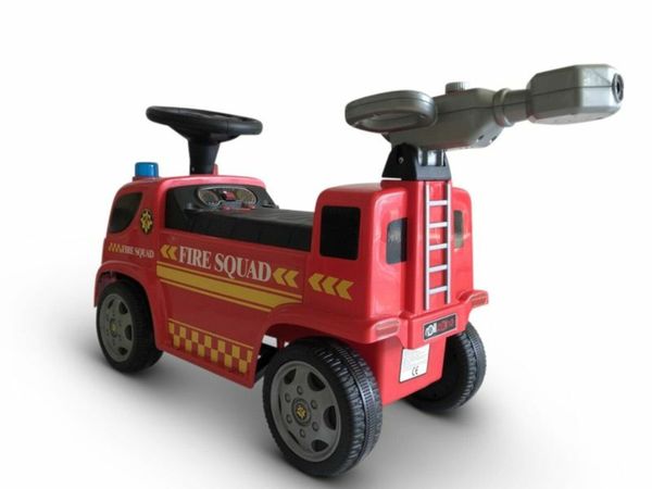 KIDS FOOT & FLOOR FIRE TRUCK - FREE DELIVERY