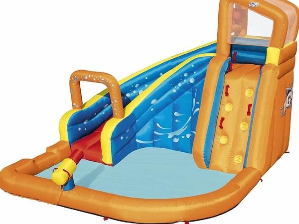 Bestway bouncy castle with water slide