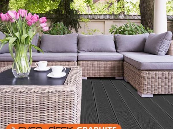 NEW CORE  Everdeck Composite Decking Grey 3.6M