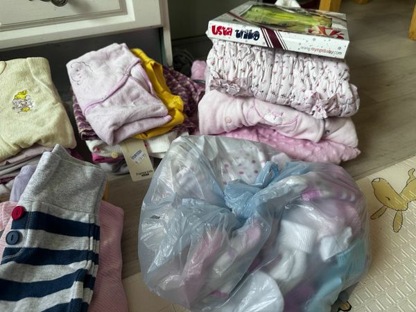 50 pieces baby bundle clothes/nursery