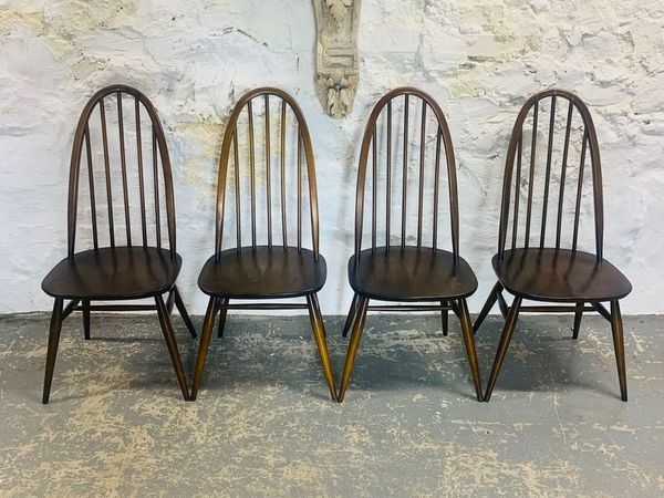 Ercol Original Quaker Dining Chairs - Circa 1970s