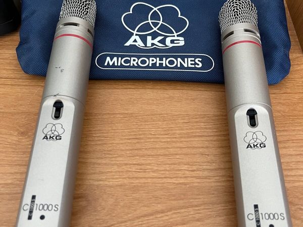AKG C1000s Condenser Microphone x 2