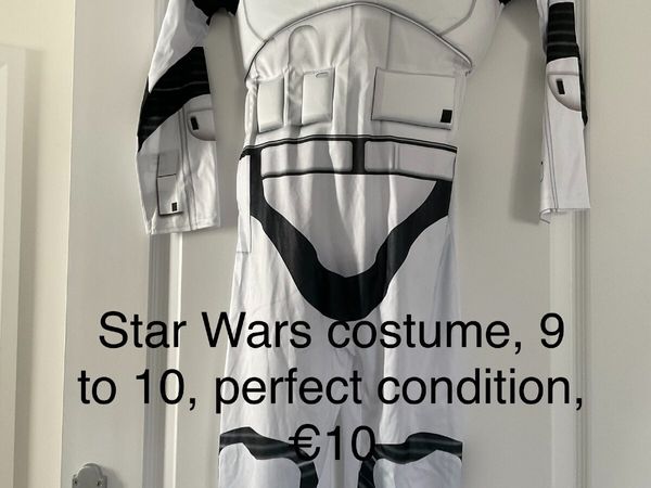 Star Wars costume, 9 to 10, perfect condition