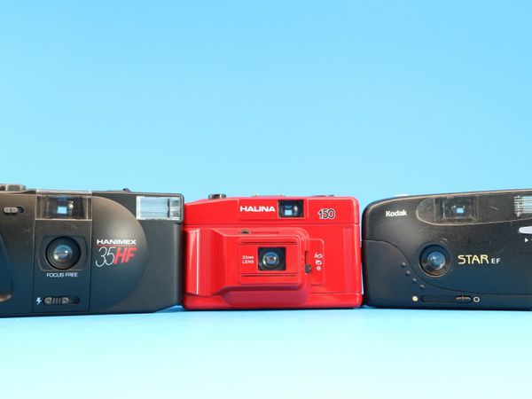 Free postage 3 Point and shoot film cameras