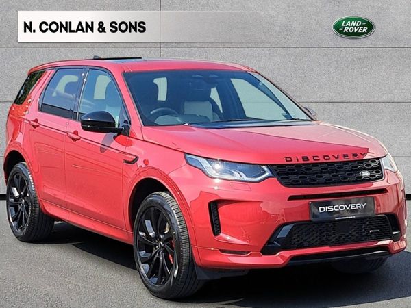 Land Rover Discovery Sport SUV, Petrol Plug-in Hybrid, 2023, Red