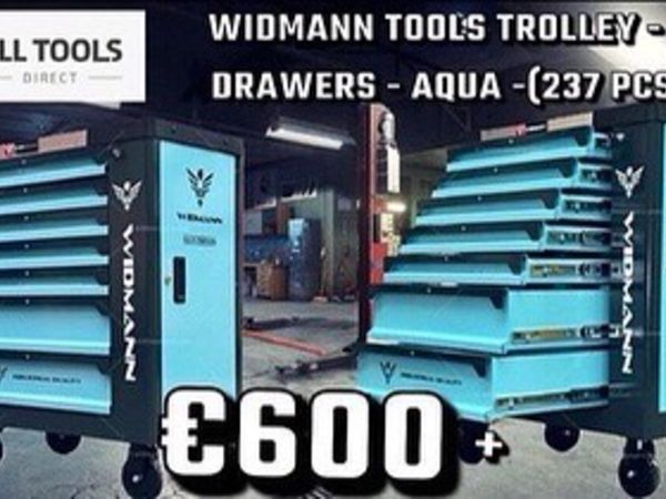 WIDMANN tool box trolley cabinet with tools