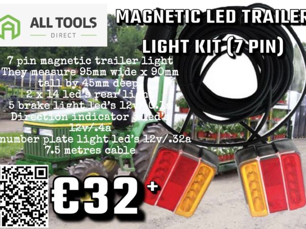 LED MAGNETIC TRAILER LIGHT KIT