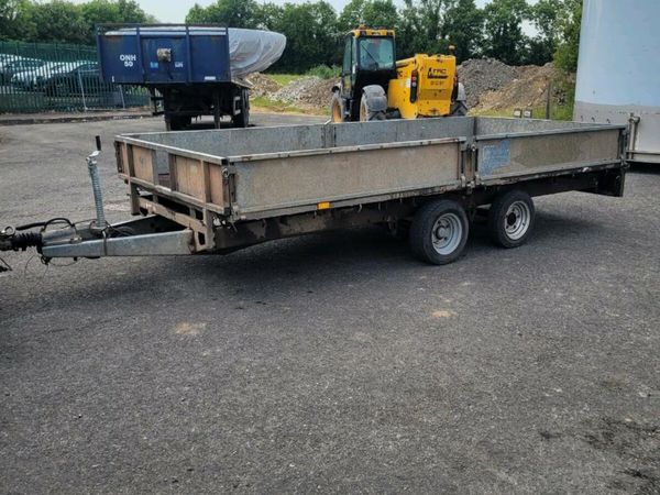 2014 ifor Williams drop sides trailer 14x6'6