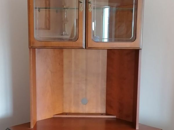 Tv display cabinet with light