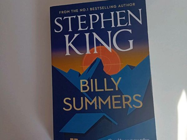Billy Summers Stephen King Thriller Book